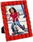 Decorative Sparkling Red Jewel 5x7 Picture Frame, Photo Display & Home Décor (Red)